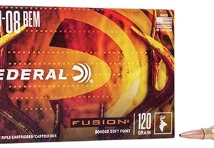 Federal F708FS2 Fusion  7mm-08 Rem 120 gr Fusion Soft Point 20 Per Box/ 10 Case
