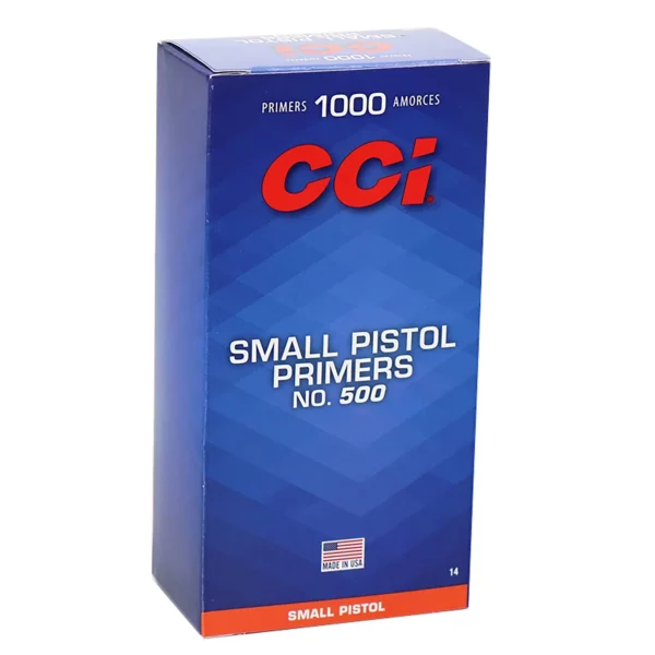 CCI 0014 Standard Pistol No. 500 Small Pistol Multi Caliber Handgun 1000/Box