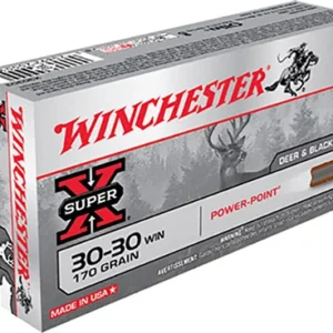 Winchester Ammo X30303 Super X  30-30 Win 170 gr Power Point 20 Per Box/ 10 Case
