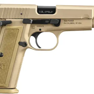 FNM HIGH PWR 9MM DA 10RD FDE