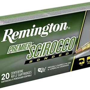 Remington Ammunition 29316 Premier Scirocco Bonded 7mm Rem Mag 150 gr Swift Scirocco Bonded 20 Per Box/ 10 Cs