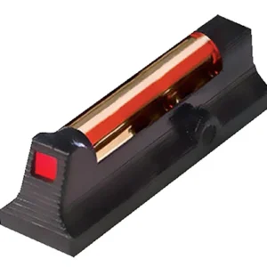 HiViz LCR2010R Front Sight for Ruger LCR and LCRx  Black | Red Fiber Optic