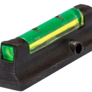HiViz LCR2010G Front Sight for Ruger LCR and LCRx  Black | Green Fiber Optic