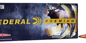 Federal P300WSMB Premium  300WSM 180gr Nosler Partition 20 Per Box/10 Case