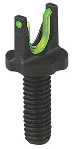 HiViz AR2008 AR-15 Tactical Rifle Front Sight  Black Post for AR-15