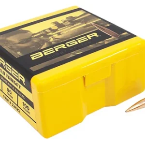 Berger Bullets 22422 VLD Target Long Range 22 Cal .224 80 gr Secant Very Low Drag 100 Per Box