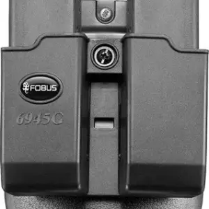 FOBUS MAG POUCH DOUBLE FOR - GLOCK 45/10MM ROTO PADDLE