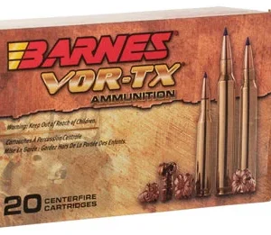 Barnes Bullets 21540 VOR-TX Rifle 308 Win 150 gr Tipped TSX Boat Tail 20 Per Box/ 10 Case