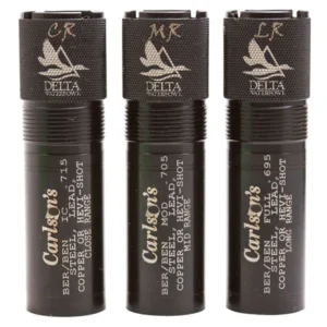 Carlson's Choke Tubes 07119 Delta Waterfowl  12 Gauge Mid-Range Long Range Close Range 17-4 Stainless Steel