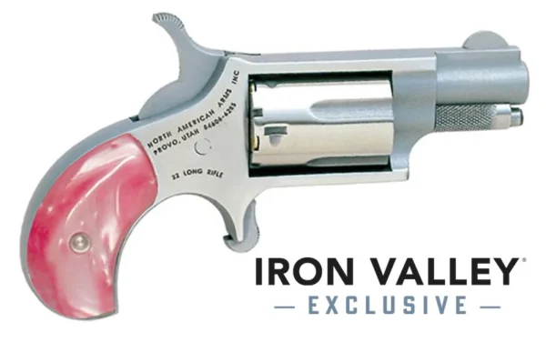 Mini-Rev 22LR 1 1/8"S FS Pink Pearl Grp