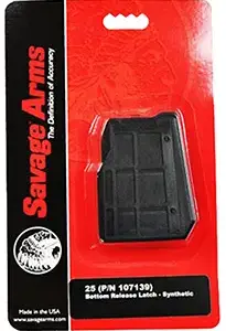 Savage Arms 55222 25  4rd 22 Hornet Black Polymer
