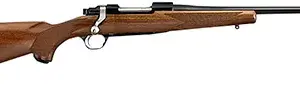 Ruger 37140 Hawkeye Compact 7mm-08 Rem 4+1 16.50" Satin Blued Alloy Steel Barrel, Steel Receiver w/Integral Scope Mount, American Walnut Fixed Stock, Right Hand