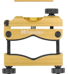 Wheeler 119050 Pro Reticle Leveling System Black/Yellow Aluminum Universal