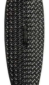 Pachmayr 01317 D750B Decelerator Field Style Recoil Pad Medium Black Basketweave Rubber 1" Thick