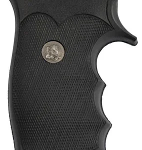 Pachmayr 05054 Decelerator Grip Checkered Black Rubber with Finger Grooves for T/C Contender