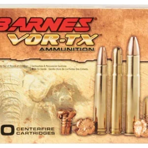Barnes Bullets 22027 VOR-TX Safari 458Lott 500gr Barnes TSX Flat Base 20 Per Box/10 Case