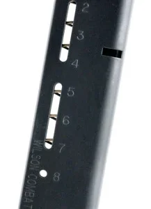 Wilson Combat 500B ETM  8rd 45 ACP Fits Wilson Combat 1911 Elite Tactical Black Stainless Steel