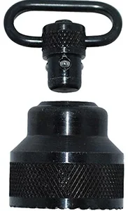 GrovTec US Inc GTSW298 Mag Cap  Set Shotgun 1" Push Button Black Oxide Moss 590/835 12 Gauge Steel