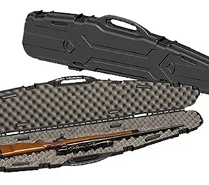 Plano 151101 Single Pillared Scoped Rifle Case Black Polymer Foam Padding