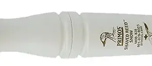 Primos 828 Shaved Reed  Open Call Snow Geese Sounds Attracts Ducks White Polycarbonate