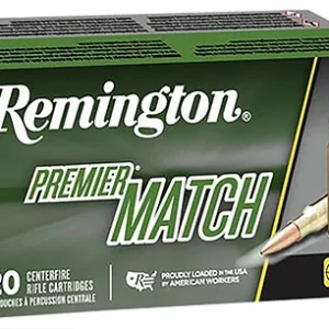 Remington Ammunition 21503 Premier Match 300 Blackout 125 gr Sierra MatchKing Open Tip Match 20 Per Box/ 10 Cs