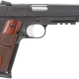 Sig Sauer 1911R45BSSCA 1911 Full Size *CA Compliant 45 ACP 5" 8+1 Black Nitron Stainless Steel Frame & Slide with Rosewood Grip