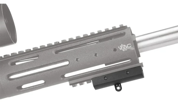 Caldwell 535423 Bipod Adaptor  Black Aluminum compatible with Picatinny