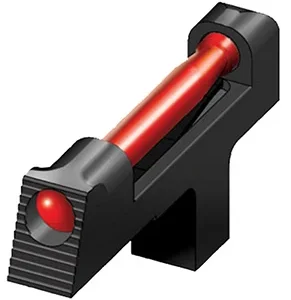 HiViz CT2009 Front Sight for Tenon Style 1911  Black | Red Interchangeable Fiber Optic
