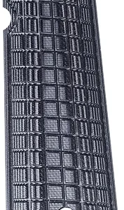 Pachmayr 61001 Tactical Grip Checkered Black & Gray G10 Panels for 1911