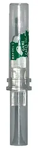 Haydel's Game Calls DR85 Double Reed  Open Call Double Reed Mallard Sounds Attracts Ducks Clear Plastic