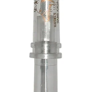 Haydel's Game Calls GHJ Government Hunter Baby Rabbit Open Call Double Reed Baby Cottontail/Jackrabbit Sounds Attracts Predators Clear Acrylic