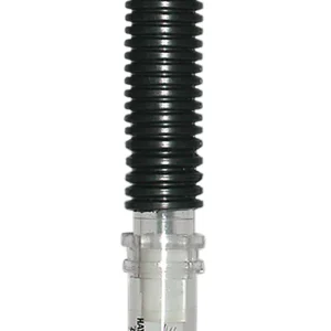 Haydel's Game Calls CH92 Coyote Howler  Tube Call Coyote Sounds Attracts Dominate Dogs Clear/Black Plastic