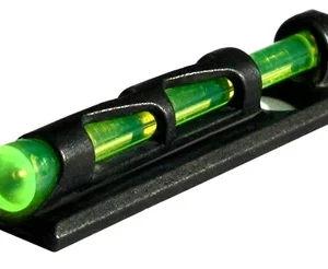 HiViz PMLW01 LiteWave CompSight Bead Replacement Front Sight  Black | Green/Red/ White Fiber Optic Front Sight Universal Threads