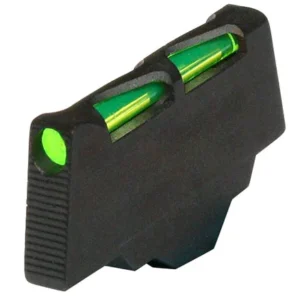 HiViz RBLW01 Ruger Super Blackhawk LiteWave Front Sight  Black | Green Interchangeable Fiber Optic