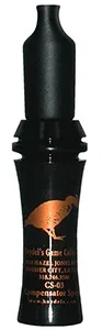 Haydel's Game Calls CS03 Compensator  Open Call Specklebelly Sounds Attracts Geese Black Acrylic