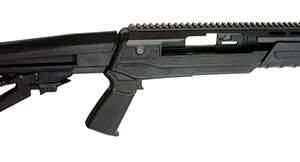 Archangel AA1430 Sparta Conversion Stock Black Synthetic 4 Position Collapsible with Pistol Grip for Ruger Mini-14, Mini Thirty