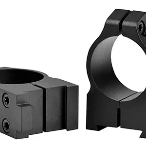 Warne 1BM CZ 550 Maxima Matte Black 1" Medium 0 MOA