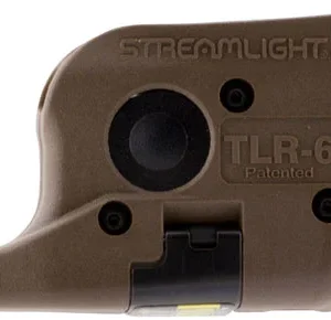 Streamlight 69278 TLR-6 Gun Light  Flat Dark Earth 100 Lumens White LED/Red Laser Glock 42/43/43X/48
