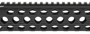 Troy Ind STRXAL190BT01 Alpha Rail  Aluminum Black Anodized 9" for AR-15, M16