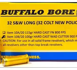 Buffalo Bore Ammunition 3H20 Buffalo-Barnes Strictly Business 45Colt 225gr Barnes VOR-TX XPB Lead Free 20 Per Box/12 Case
