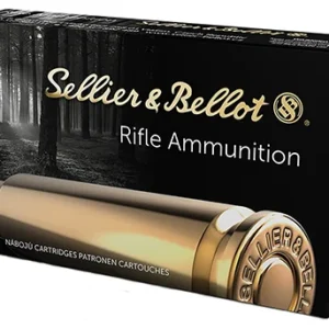 Sellier & Bellot SB6555C Rifle  6.5x55 Swedish 140 gr Full Metal Jacket Boat Tail 20 Per Box/ 20 Case