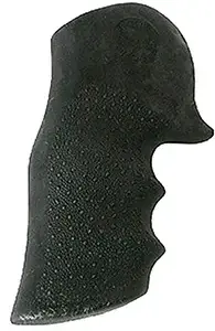 Hogue 58000 Monogrip Finger Grooves Black Rubber Fits Dan Wesson 44/357