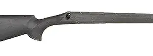 Hogue 70001 OverMolded Rifle Stock Aluminum Pillar Bedded Black Synthetic for Remington 700 BDL with Long Action