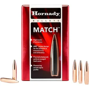 Hornady 2250 Match  22 Cal .224 53 gr Hollow Point Match 100 Per Box/ 40 Case