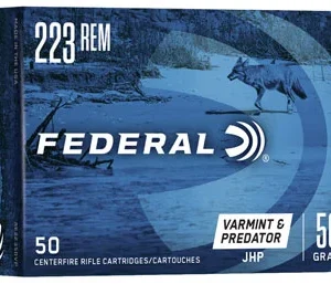 Federal AE22350VP American Eagle Varmint & Predator 223 Rem 50 gr Jacket Hollow Point 50 Per Box/ 5 Case