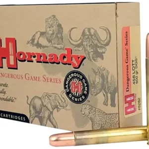 Hornady 8262 Dangerous Game  458 Lott 500 gr Dangerous Game Solid 20 Per Box/ 6 Case