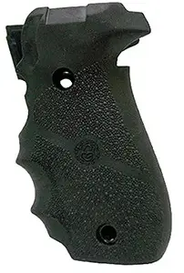 Hogue 26000 Rubber Grip  Black with Finger Grooves for Sig P226