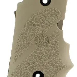Hogue 98083 Rubber Grip  Flat Dark Earth with Finger Grooves for Sig P938 with Ambidextrous Safety