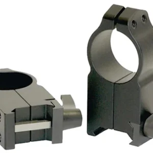 Warne 217LM Vertical Rings Maxima Matte Black 30mm Ultra High Quick Detach 0 MOA