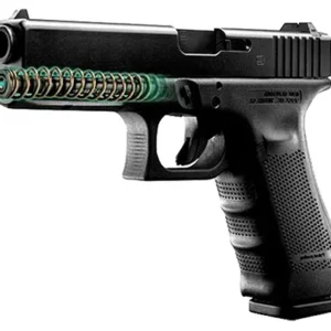 LaserMax LMSG417G Green Guide Rod Laser for Glock  17/34 Gen 4 Black